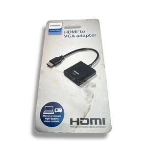 Philips HDMI to VGA Adapter - Black SWV9200E/27